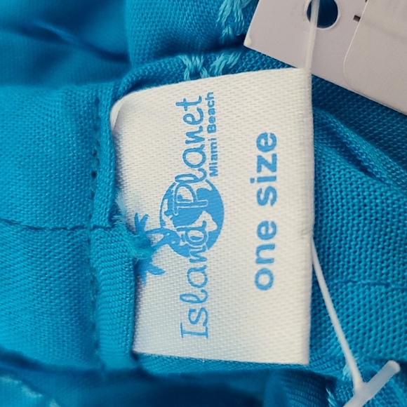 Island Planet elastic embroidered w/sequins Head Band NWT - Picture 5 of 6